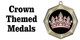 Crown Themed Medals